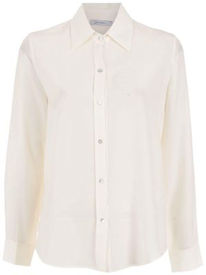 Lenny Niemeyer buttoned-down silk shirt - White