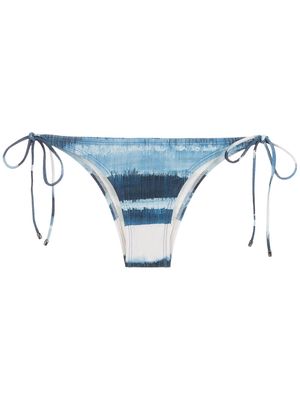 Lenny Niemeyer Calca Lacinho Alongado Lazuli bikini bottoms - Blue