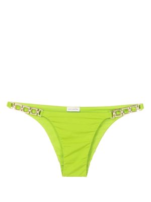 Lenny Niemeyer chain-link bikini bottoms - Green