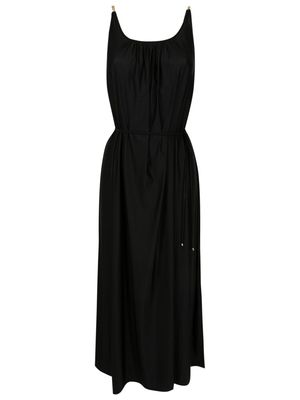 Lenny Niemeyer chain-link ruched dress - Black