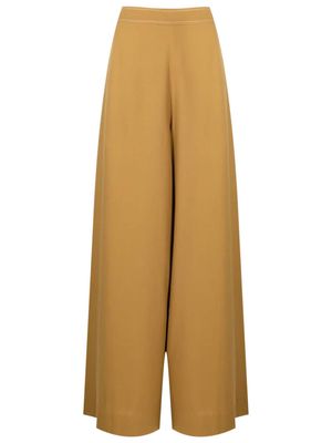 Lenny Niemeyer contrast-stitching wide-leg trousers - Brown