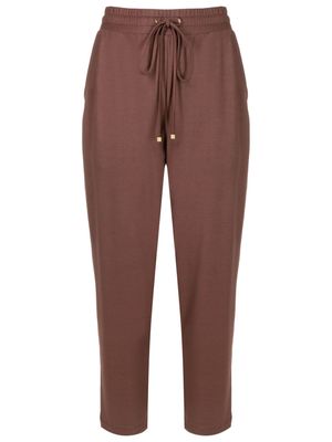Lenny Niemeyer drawstring cropped trousers - Brown