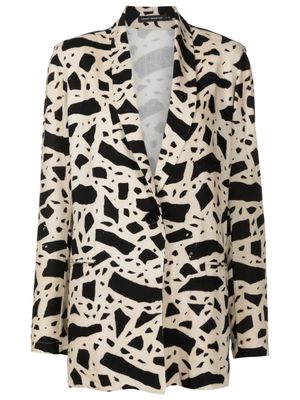 Lenny Niemeyer Elos abstract-print blazer - Neutrals