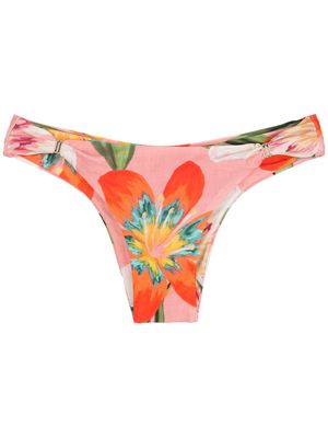 Lenny Niemeyer floral-print bikini bottoms - Pink