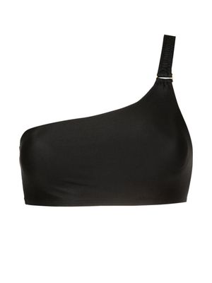 Lenny Niemeyer Macrame one-shoulder bikini top - Black