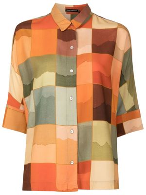 Lenny Niemeyer Mosaico button-up shirt - Multicolour