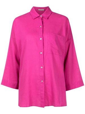 Lenny Niemeyer pocket half-sleeved shirt - Pink