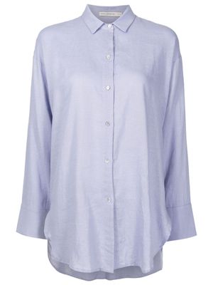 Lenny Niemeyer side-slits button-up shirt - Purple