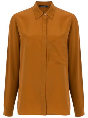 Lenny Niemeyer silk long-sleeve shirt - Brown