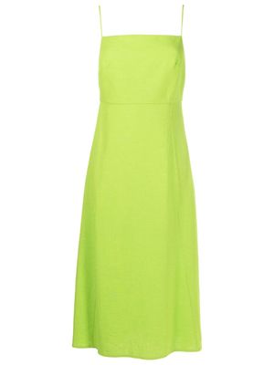 Lenny Niemeyer square-neck sleeveless dress - Green