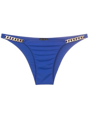 Lenny Niemeyer triangle chain-trim bikini set - Blue