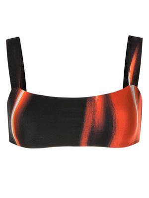 Lenny Niemeyer two-tone bikini top - Black