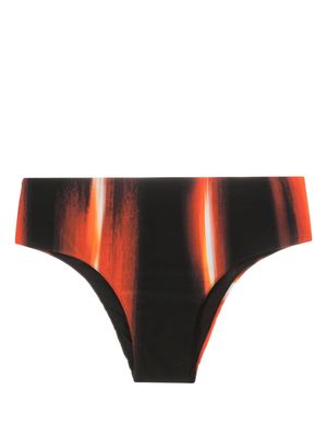 Lenny Niemeyer two-tone classic bikini bottoms - Black