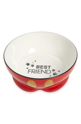 LENOX Disney Mickey Mouse Porcelain Pet Bowl
