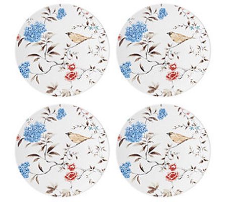 Lenox Sprig & Vine Accent Plate White, Set of F our