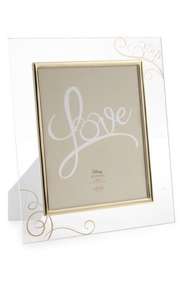 LENOX x Disney Bridal 8 x 10-Inch Glass Picture Frame in Love