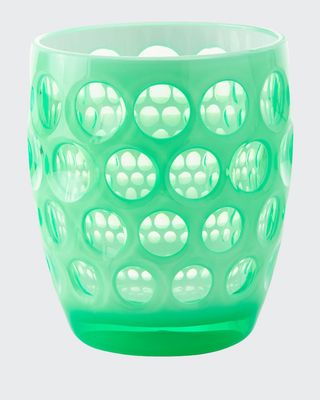 Lente Fluo Acrylic Drinking Glass, Green