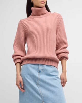 Leona Turtleneck Wool Sweater