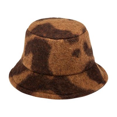 Leopard bucket hat