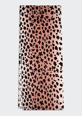 Leopard Sateen Table Runner, 16" x 90"