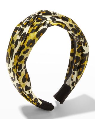 Leopard Twist Headband