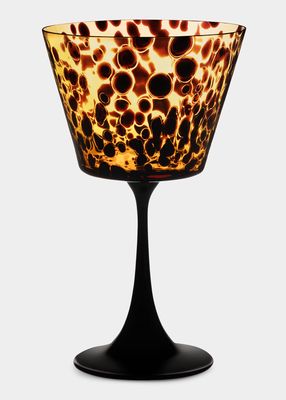Leopardo Martini Glass