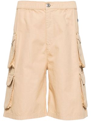 Les Benjamins cotton-ripstop cargo shorts - Brown