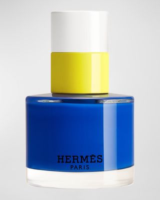 Les Mains Hermes Nail Enamel, 62 Bleu Electrique