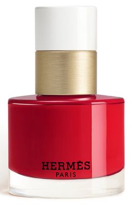 Les Mains Hermes Nail Enamel in 66 Rouge Piment