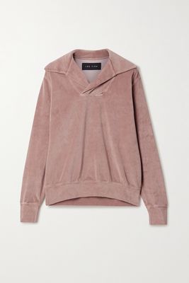 Les Tien - Cotton-blend Velour Sweatshirt - Pink