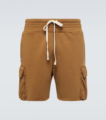 Les Tien Cotton jersey cargo shorts