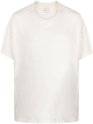 Les Tien crew-neck cotton T-shirt - Neutrals