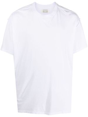 Les Tien crew-neck cotton T-shirt - White