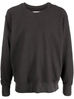 Les Tien crewneck cotton sweatshirt - Black