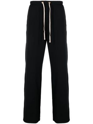 Les Tien drawstring-fastening waist trousers - Black