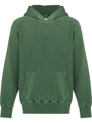Les Tien drop-shoulder hoodie - Green