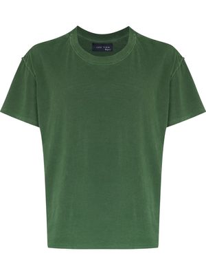 Les Tien exposed-seam lightweight T-shirt - Green