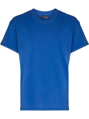 Les Tien exposed-seam T-shirt - Blue