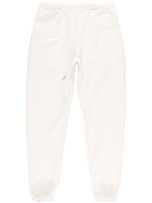Les Tien fleece cotton track pants - White