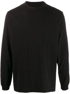 Les Tien mock-neck sweatshirt - Black
