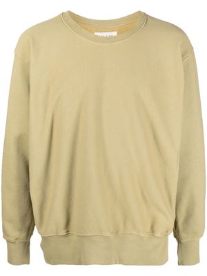 Les Tien round-neck long-sleeved sweatshirt - Green