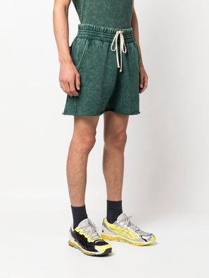 Les Tien Yatch drawstring-waist track shorts - Green