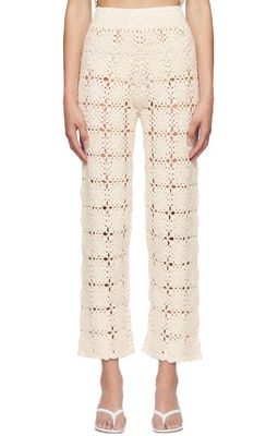 LESET Off-White Lucy Trousers