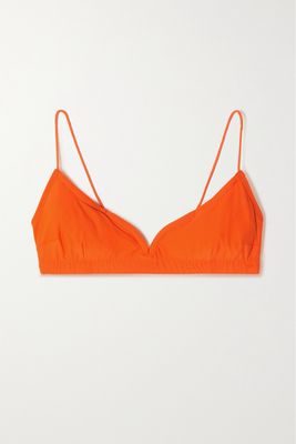 Leslie Amon - Caro Bikini Top - Orange