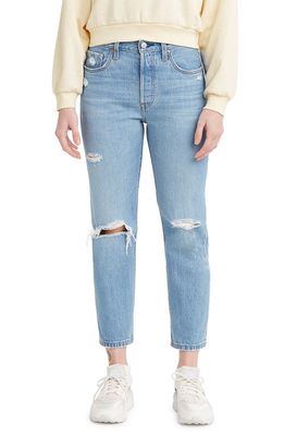 levi's 501 Cropped Jeans in Athens Break