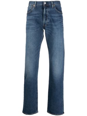 Levi's 501 mid-wash straight-leg jeans - Blue
