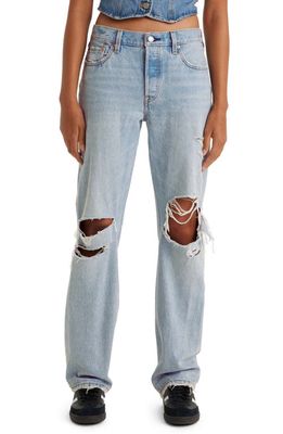 levi's 501® '90s Ripped Straight Leg Jeans in Totally Ok