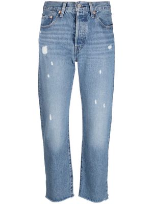 Levi's 501® high-rise cropped jeans - Blue