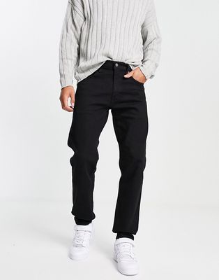 Levi's 502 taper jeans in black
