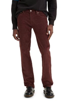levi's 511 Slim Fit Corduroy Pants in Decadent Chocolate S 14W Cord